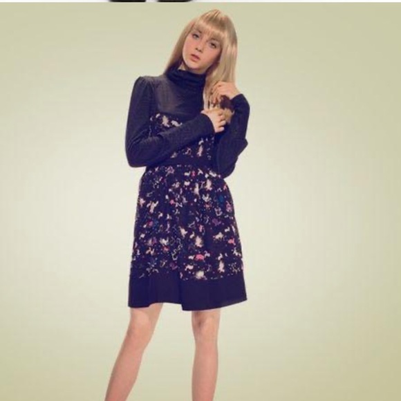 Erin Fetherston for Target Black White Pink Bunny Print Sundress - Picture 5 of 6